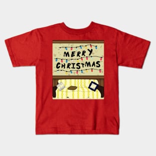 Merry Christmas - Stranger Things Kids T-Shirt